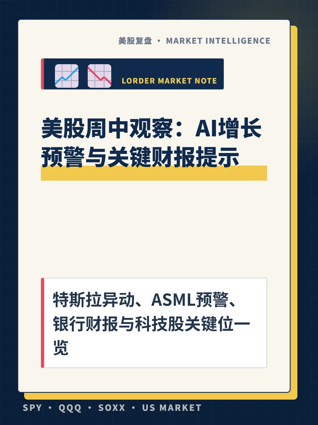 美股周中观察：AI增长预警与关键财报提示 封面