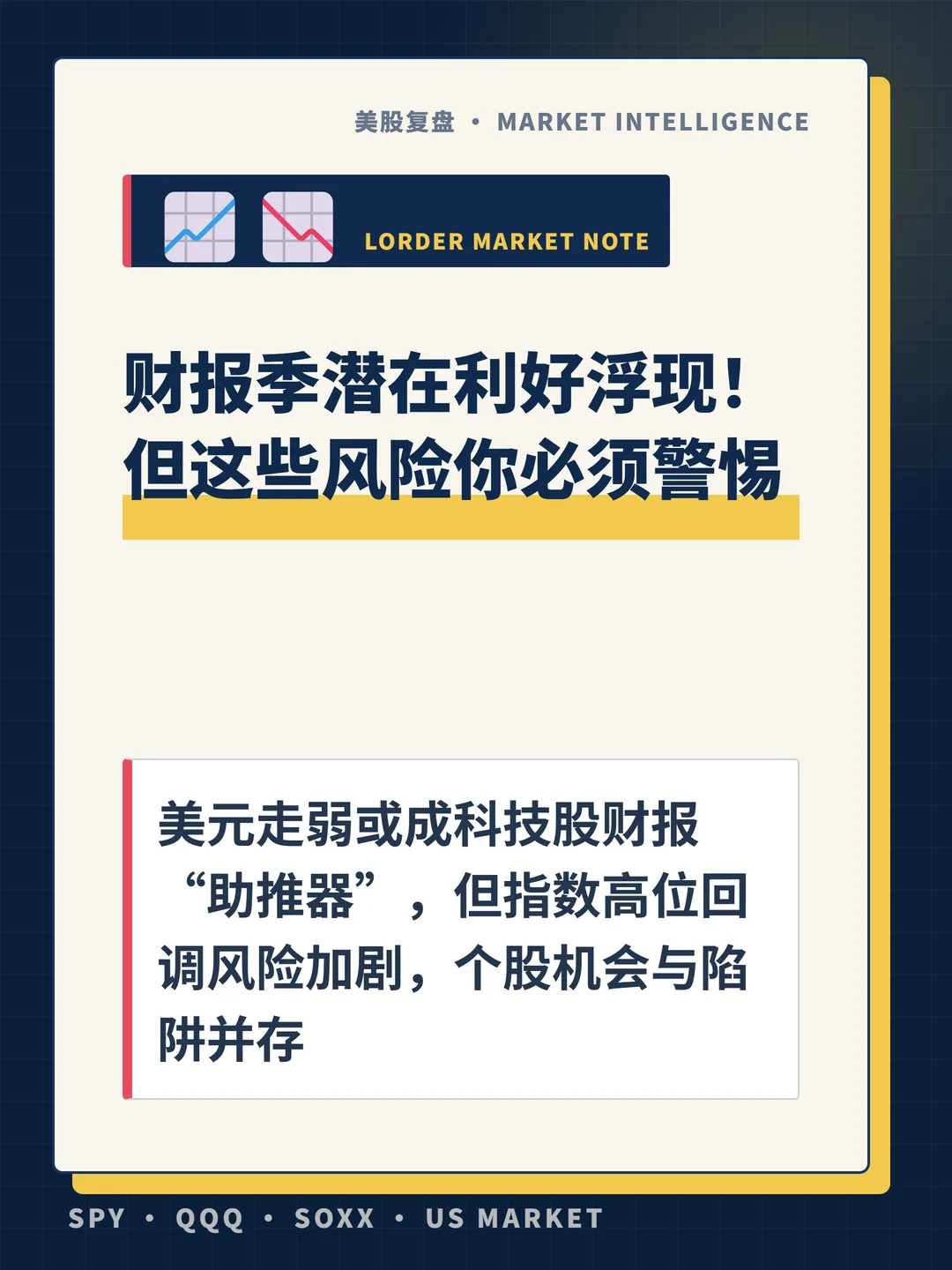 财报季潜在利好浮现！但这些风险你必须警惕 封面