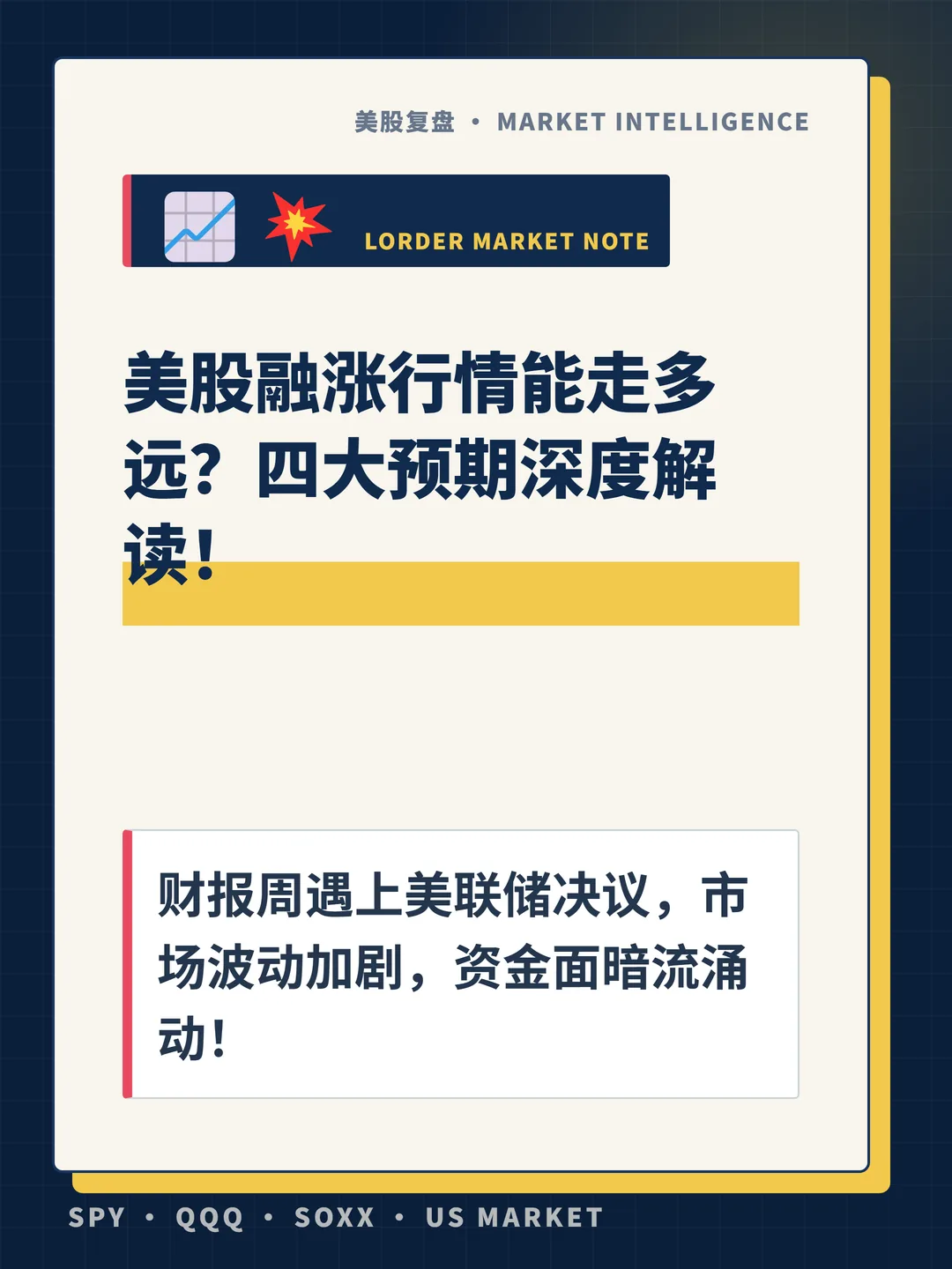 美股融涨行情能走多远？四大预期深度解读！ 封面