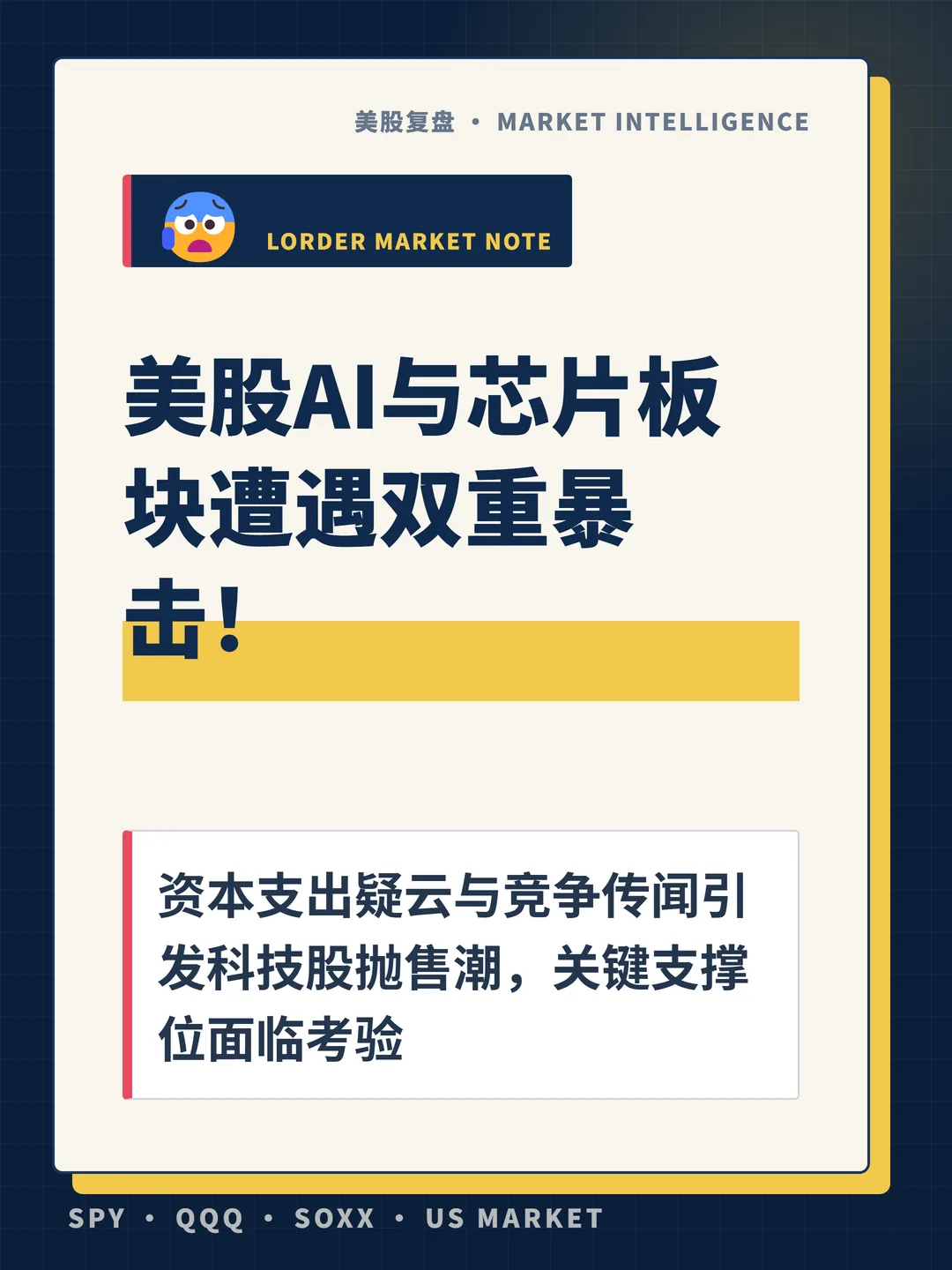 美股AI与芯片板块遭遇双重暴击！ 封面