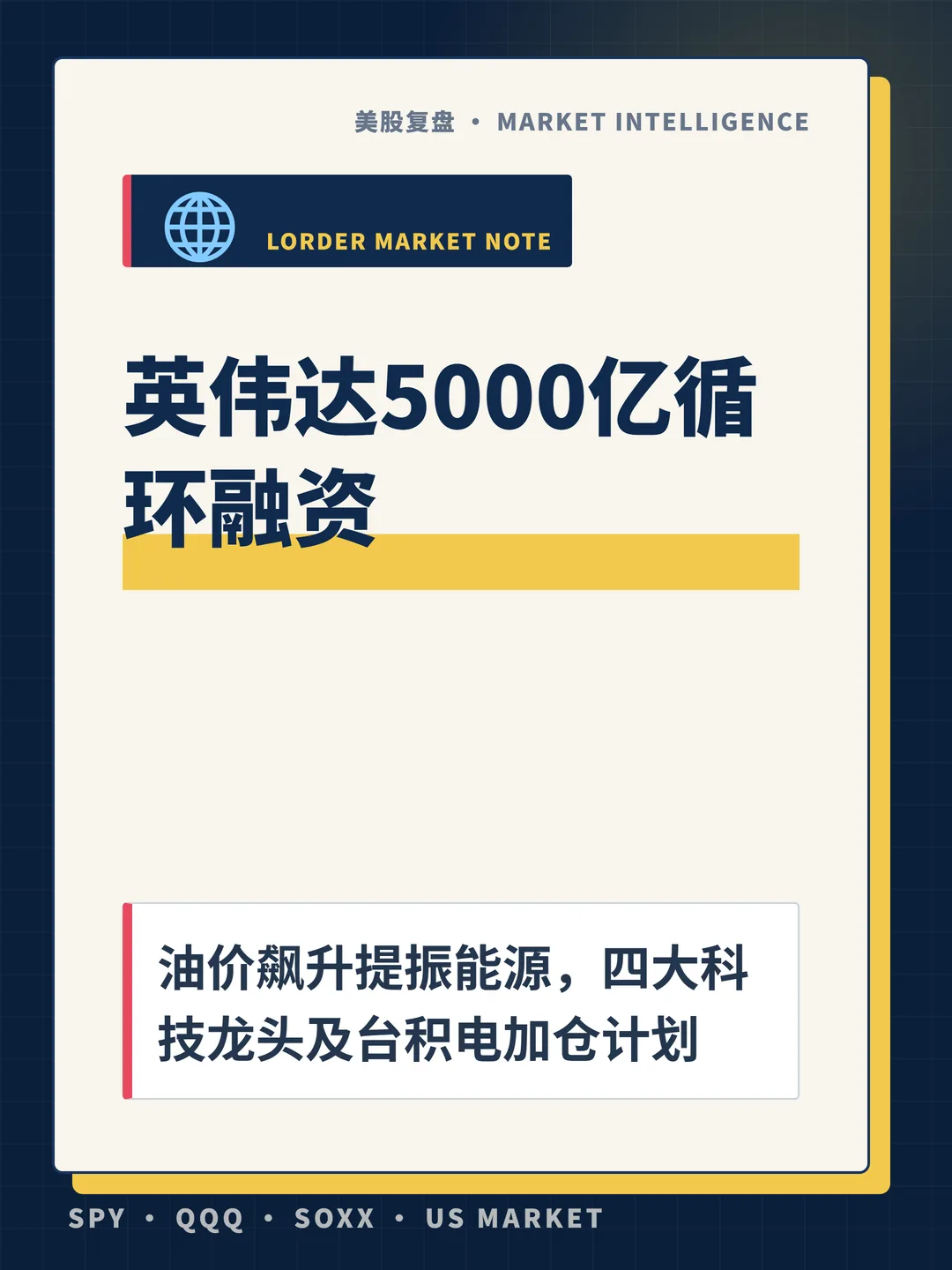 英伟达5000亿循环融资 封面